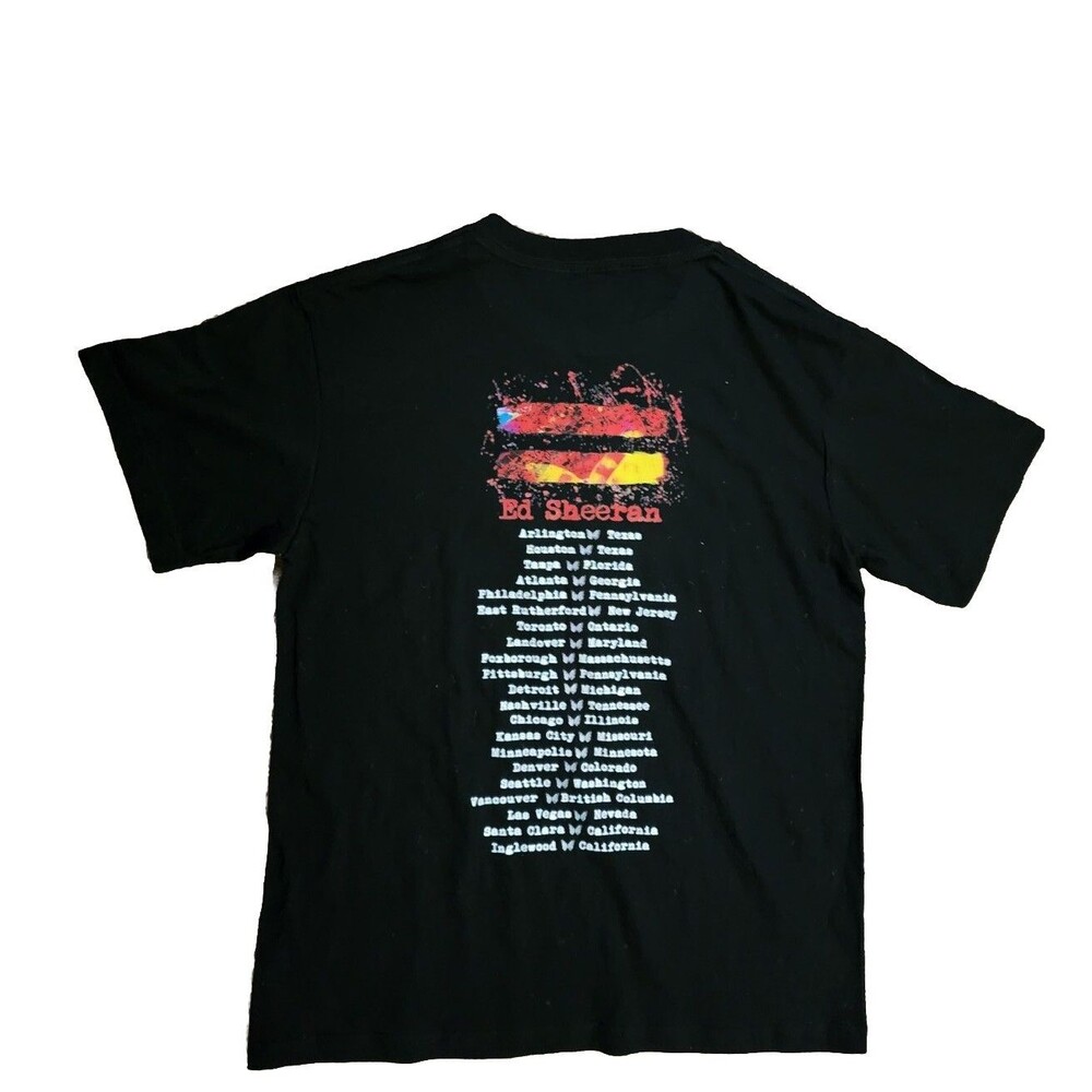 New Ed Sheeran Concert Shirt, Ed. Sheeran Shirt, Mathematics Tour Shirt Size M